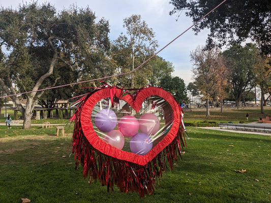 Fringe Heart Piñata