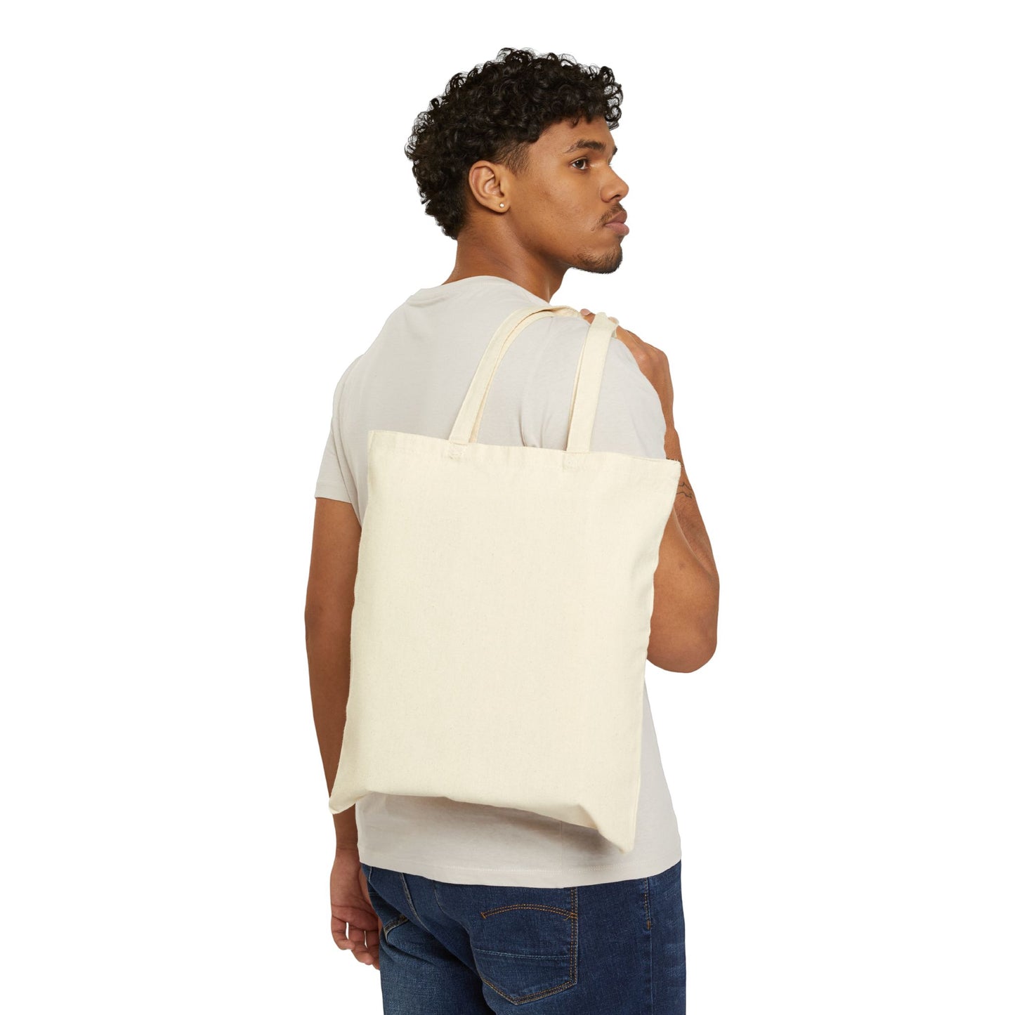 Ganas Checklist Cotton Canvas Tote Bag